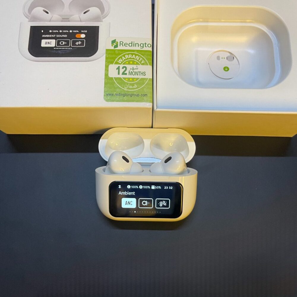 touch screen white earbuds